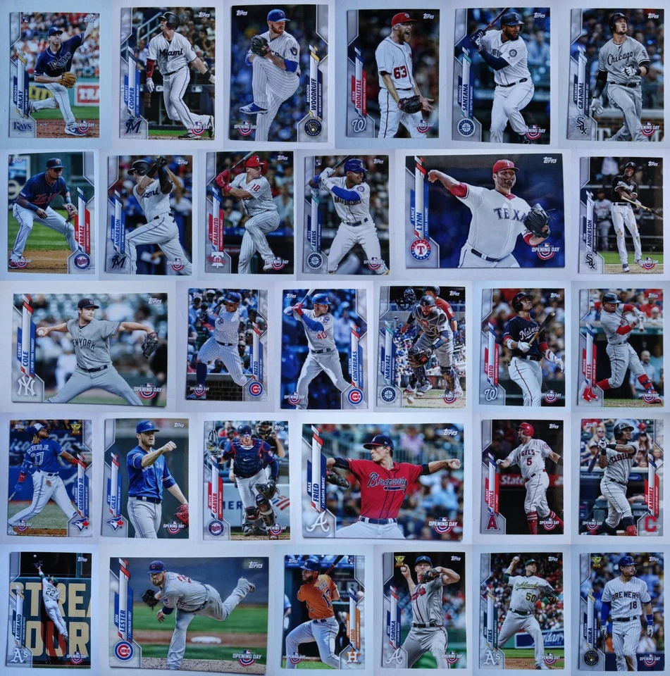 2020 Topps Opening Day Baseball Card Complete Your Set You U Pick List 1-200 - Image 1 of 1