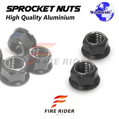 Kit de tuercas de piñón trasero M10 para Kawasaki Ninja 250R 2008-2010 KLV1000 Foto 1 de 4