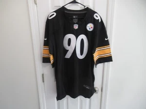 T.J. Watt #90 Pittsburgh Steelers Men's Game Jersey Black Size XL - Picture 1 of 4