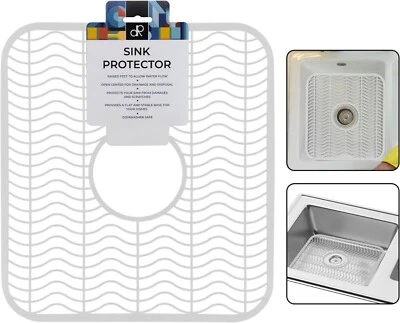 Sink Protector, 12 x 11 inches, Kitchen Sink Dish Rack, Protect Sink from Stains - Image 1 of 4