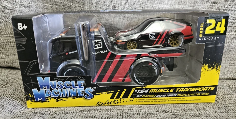1983 Toyota Trueno Sprinter AE86 - 2024 Muscle Machines Transports - JDM, Advan - Image 1 of 1