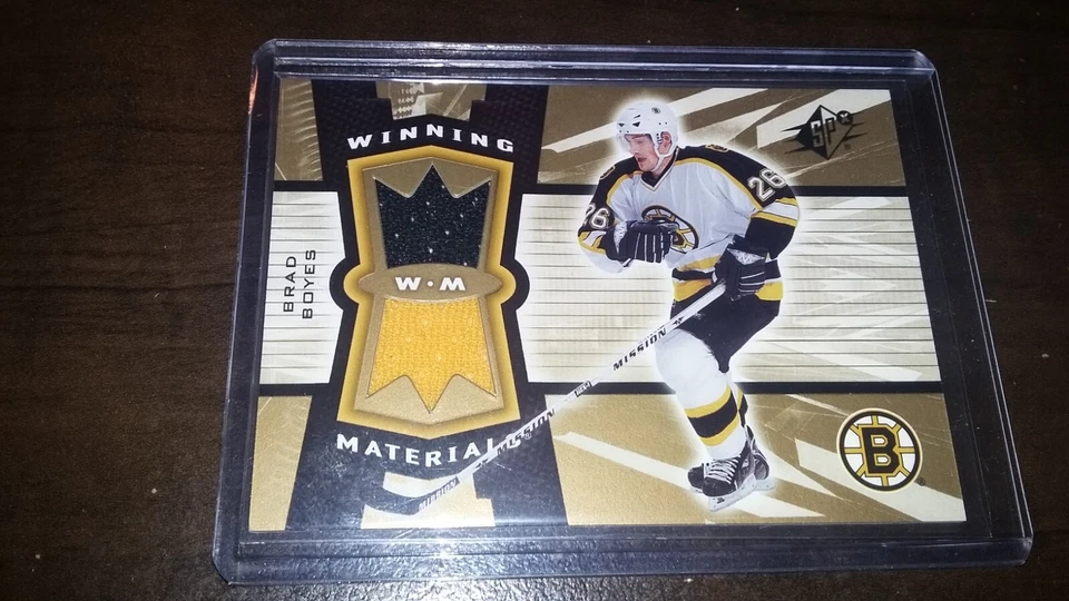 2006-07 SPX Winning Materials Dual Jersey BRAD BOYES #WM-BB BV$$$ - Image 1 of 1