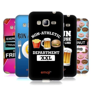OFFICIAL emoji® FOOD SOFT GEL CASE FOR SAMSUNG PHONES 3 - Picture 1 of 17