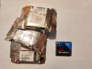 IBM MICRODRIVE 1GB - CF+ Type II DSCM-11000 New - Picture 1 of 2