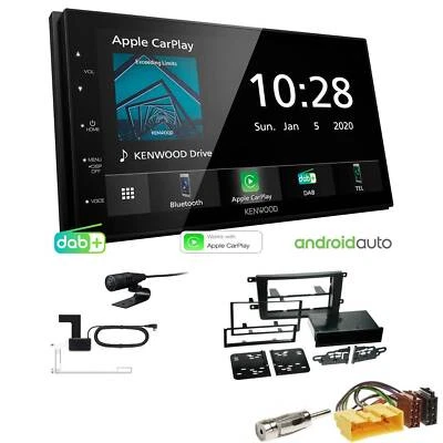 Kenwood Autoradio Apple CarPlay Android DAB+ für Mazda CX-9 2007-2015 schwarz - Bild 1 von 4