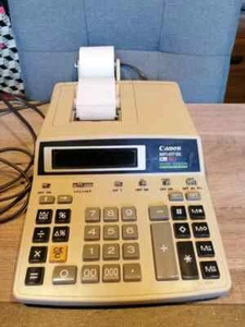 !!RARE!! CAISSE ENREGISTREUSE VINTAGE CANON MP1411-DL FONCTIONNELLE - Picture 1 of 4