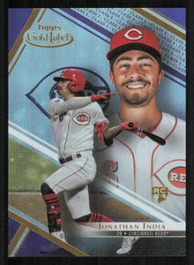 2021 Topps Gold Label Class 2 Purple #80 Jonathan India /75 - Picture 1 of 2