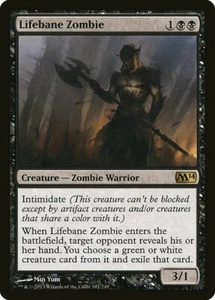 1x Lifebane Zombie  - NM English MTG - Magic 2014 - Bild 1 von 1