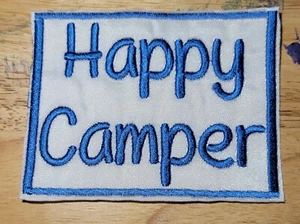 Happy Camper - Iron On Patch 10399 - Picture 1 of 1