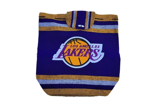 Los Angeles LAKERS Fan Bag NBA Basketball Mexican Backpack Aztec Bag Cover