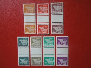 G6218 IRLANDA 1980/82 7 x PARES DE CANALETAS PERRO DE ACIENT BROCHE MNH - Imagen 1 de 1