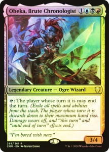 MTG FOIL Obeka, Brute Chronologist - Commander Legends #289 - Picture 1 of 1