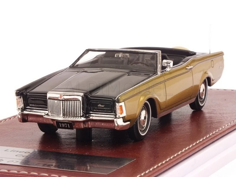 Lincoln Continental MkIII 1971 Gold/Black 1:43 GIM GIM011B - Immagine 1 di 1