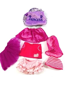 Gemischtes Set Puppenrock Hut Tasche Kleidung Zubehör für 18" Puppen - Bild 1 von 7