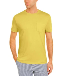 Camiseta Club Room Hombre Bolsillo Sólido Citron Aura Talla Mediana - Imagen 1 de 3