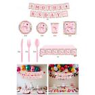 Mothers Day Tableware Party Decor for Bridal Shower Birthday Valentines Day