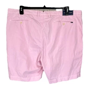 Neu mit Etikett Polo Ralph Lauren Herrenshorts 40 hellrosa schmale GI-Passform Pimabaumwolle Chino - Bild 1 von 9