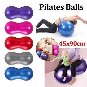 UK Fitness Exercise Peanut Shape Ball Random color Durable Anti-Burst Gym Roller - Picture 1 of 12