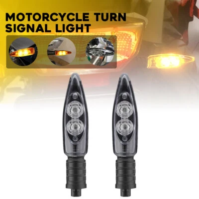 Luz intermitente indicadora de señal de giro delantera apta para BMW HP4 S1000R S1000RR S1000XR Foto 1 de 4
