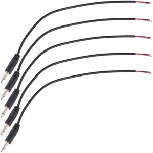 10x 3,5 mm Stecker auf blankes Kabel Open End Mono Audiokabel Ersatz - Neu - Bild 1 von 6