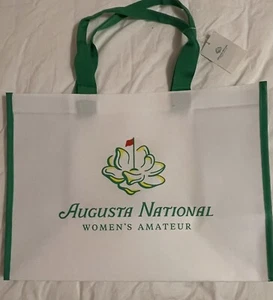 2024 Masters MUJER AMATEUR SHOPPING TOTE Bolso!  ¡De AUGUSTA NATIONAL! Bandera - Imagen 1 de 3