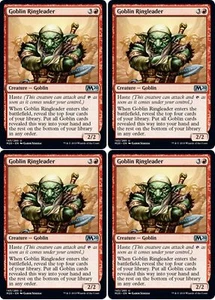 MTG - 4x GOBLIN RINGLEADER - M20/Core Set 2020 (U) - Bild 1 von 1