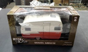 Green Light Hitch & Tow Trailers Shasta Airflyte Still In Box 1/24 Ivory Orange. - Picture 1 of 6