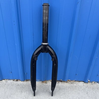 20英寸中学叉1 1/8英寸无螺纹-U型制动器/990制动器黑色自由式 — 第 1/4 张图片