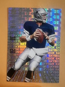 1995 Skybox Premium Paydirt Gold Troy Aikman #PD1 HOF - Picture 1 of 2