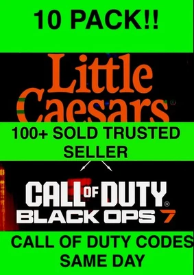 Black Ops 7 x Little Caesars ¡10 códigos!! ¡Enviado por mensaje 24/7!  Foto 1 de 4