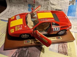 Ferrari 348tb Evoluzione 1991 1/18 Scale Model Red Opening Doors & Bonnet - Picture 1 of 9