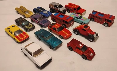 Vintage Hot Wheels Redline/Blackwalls lot of 15 Cars Mattel - Image 1 of 4