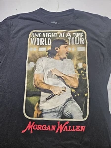 Morgan Wallen 2024 Tour T-Shirt One Night at a Time Konzert Größe Large - Bild 1 von 4