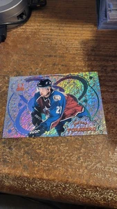 1999-00 Pacific Omega Hockey Argento Prizm Peter Forsberg #4 - Foto 1 di 2