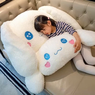 70/90cm Sofa Pillow Sanrio Cinnamoroll Cartoon Plush Dolls Bed Cushion Doll Gift