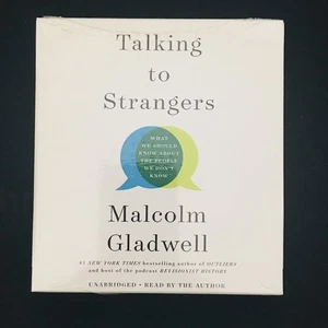 Talking to Strangers by Malcolm Gladwell CD Audiobook Unabridged 8 Discs Sealed - Picture 1 of 5