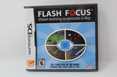 SEALED Flash Focus: Vision Training in Minutes (Nintendo DS, 2007) - Image 1 of 4