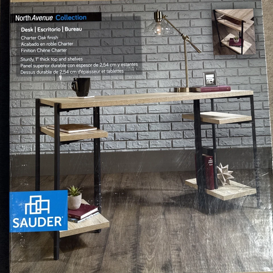 Sauder North Avenue Desk, Charter Oak Desk - Image 1 of 4