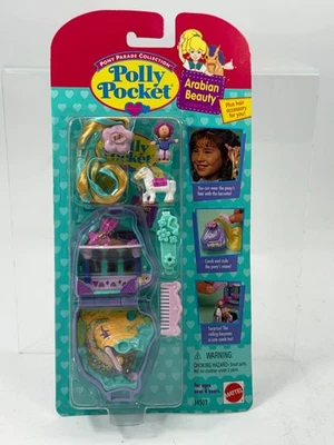 1995 Polly Pocket Bluebird "Arabian Beauty" NOC - Image 1 of 3