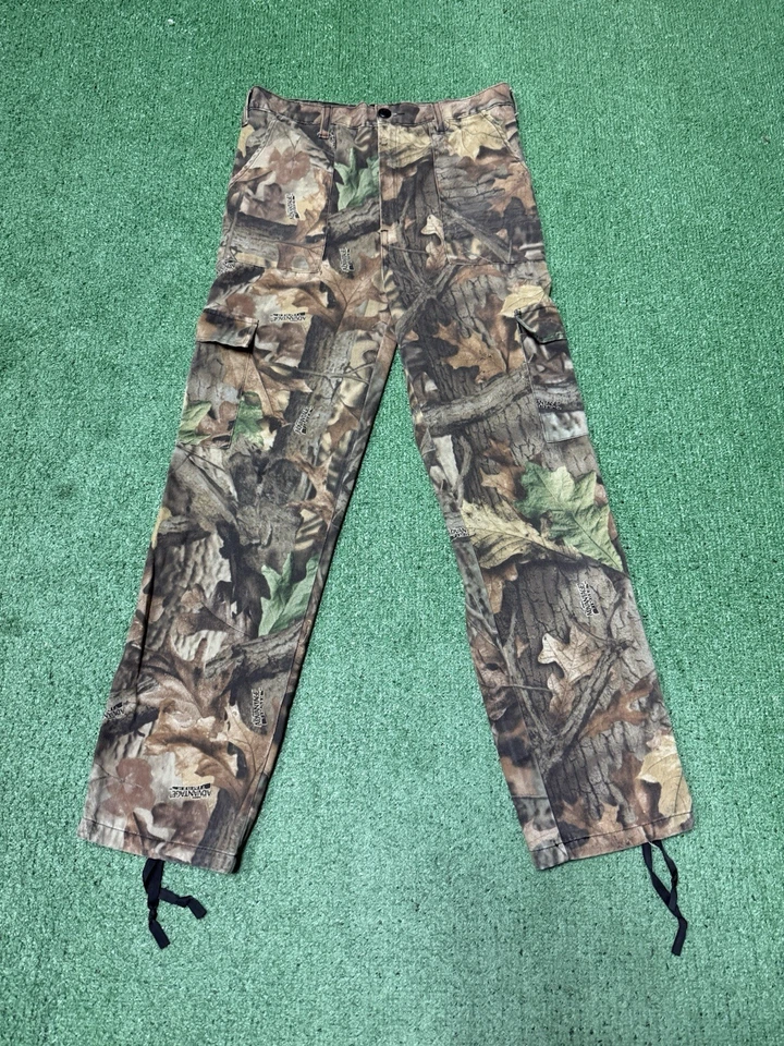 Pantalones cargo vintage Y2K Tru-Spec camuflados para mujer talla 30x28 grunge naturaleza senderismo Foto 1 de 4