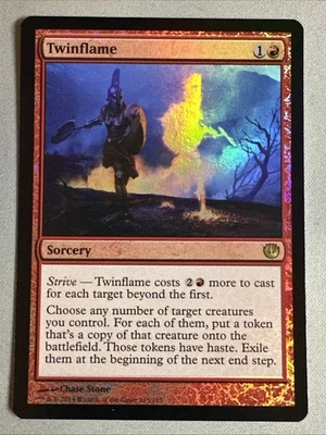 MTG / Twinflame / JOU / #115 / FOIL / Rare / NM - Image 1 of 2