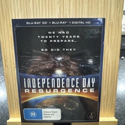Independence Day-Resurgence | 3d + 2D Blu-ray + Uv (Blu-ray, 2016) Region B - image 1 of 3
