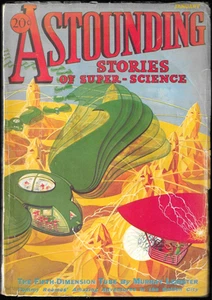 ASTOUNDING STORIES, January 1933 - The Fifth-Dimension Tube, by Murray Leinster - Bild 1 von 4