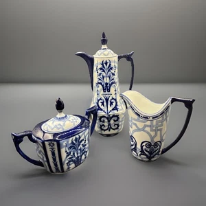 Bombay Windsor Tea Set - Tea For One Teapot W/ Cup, Creamer, Sugar Bowl Set Of 4 - Picture 1 of 21