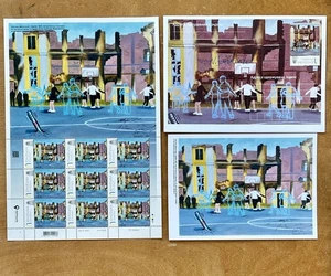 Ukraine Briefmarken 2022 Satz Briefmarkenbogen + FDC + Postkarte Abschluss Charkiw - Bild 1 von 6