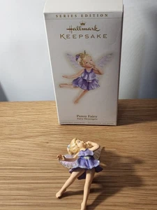 2006 #2 in Serie Hallmark Andenken Ornament Stiefmütterchen Fee Boten EUC - Bild 1 von 5