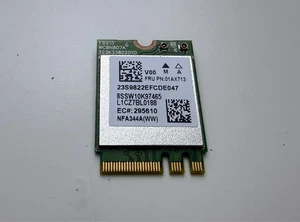 Lenovo 01AX713 Atheros QCNFA344A Dual Wireless 802.11ac BT NGFF - Foto 1 di 1