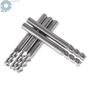 For Aluminum 5 Pack 3/16" 3 Flute NEW Regular Length Carbide End Mill USA - Picture 1 of 8