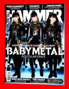 BABYMETAL - METAL HAMMER MAGAZINE - ISSUE 401 - JULY 2025 - Picture 1 of 9