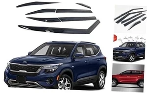AUTOCLOVER Tape-On Parapioggia Visiere Finestre Set 6 Pezzi per Kia Seltos 2021  - Foto 1 di 7
